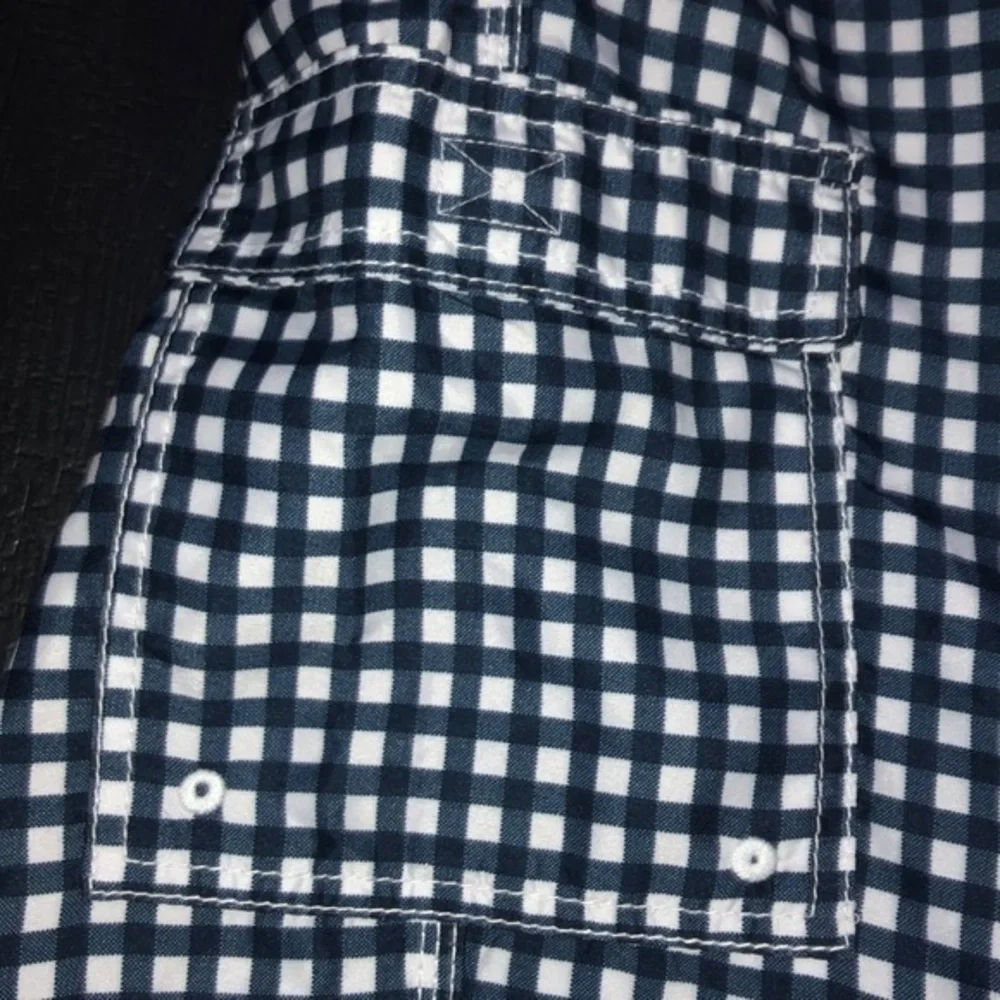 Goodfellow‎ Board & Co. Shorts XXL Blue White Check